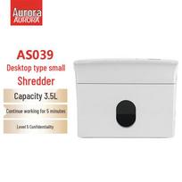 Aurora AS039 P-5 Desktop Paper Shredder CN plug (adapter included)