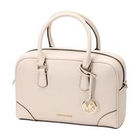 MICHAEL KORS THOMPSON brand logo cowhide handbag medium women's apricot ruda