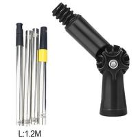 Swivel Articulated Telescopic For Paint Roller Pole 1 2m Extends Reach for For Painting and Cleaning Tasks in Difficult Areas China Mainland