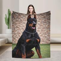 Cane Corso  Flannel Blanket  Soft Bedding Throws for Couch Chair Travel Funny Bedspread Sofa Bed Cover 130x150cm