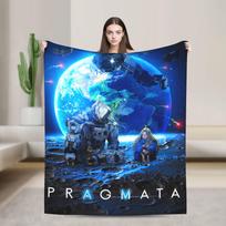 Warm Soft Blankets Camping Pragmata Throw Blanket  Flannel Bedspread For Living Room Novelty Sofa Bed Cover 130x150cm