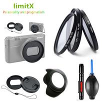 Filter Kit UV CPL ND & Adapter Ring & Lens Hood Cap Cleaning Pen for Sony ZV-1 II ZV1 RX100 Mark VII VI VA V IV III Camera For ZV1