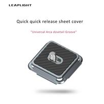 LEAPLIGHT Arca Univerisal DSRL Camera Gimbal Quick Release Kit QR Clamp Arca-Swiss Quick Switch Tripod Slider Mount Adapter Top plate