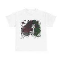 Unisex Adult T Shirt Cursed Muse Ink Art Vintage Style S įvairiaspalvis