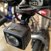 Trek Dviračio Priekinio Žibinto Kodinio Matuoklio Laikiklio tvirtinimo detalė Gopro Adapteris Bontrager Ion ProRT Kėlimo Galinio Žibinto Laikiklio Priedai