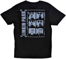 Linkin Park T Shirt Meteora Portraits Official Unisex Black S įvairiaspalvis