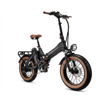MIHOGO ONE 20  Foldable Electric Bike,48V 12.8Ah + 16Ah Dual Batteries,750W Motor,Maximum pedal-assist range of up to 190 km. juoda