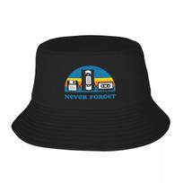 New Never Forget Floppy Disc VHS Cassette Tech Geek Bucket Hat AntiUV Beach Sun Hat Baseball FisherUnisex Cap