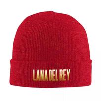 New Lana Del Rey Singer Knitted Hat Beanies Winter Hats Warm Casual Cap For Unisex Women
