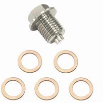 M12 M14 M16 M18 M20 Magnetic Oil Pan Plug Stainless Steel Oil Drain Sump Nut  Engine Oil Change M14X1.5