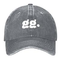New Gamin Phrase Good Game(GG) Baseball Cap Hat Baseball Cap Brand Unisex cap Horse Hat Hat Beach Hats For Unisex Womens