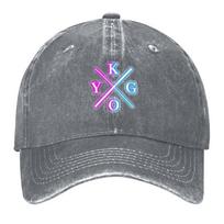 New kygo on neon Baseball Cap New Hat birthday Vintage Anime Hat Womens Beach Unisexs