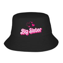 Unisex Funny Sister AnnounceUnisext Girls Bucket Hat  Breathable FisherUnisex Hats Summer Retro Beach Travel Caps Hawaii Visor Hat One Size