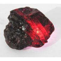 NATURAL Red RUBY Huge Uncut Rough 44 Carat Earth Mined CERTIFIED Loose Gemstone 22.9 mm approx raudona