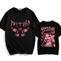 Melanie Martinez Portals Tour Unisex Clothing Spring and Summer T-shirt Retro Anime Printed Tees Couples Tops Streetwear Aesthetic S įvairiaspalvis