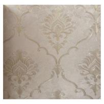 Transform Your Space with Elegant Damask Wallpaper Suitable for Various Settings Including Living Rooms and Offices