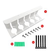 Strong Load-bearing Under Desk Cable Management Tray Large Capacity Office Wire Storage Rack  Study balta