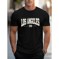 European Sizes Mens TShirt Comfortable Crew Neck Casual ShortSleeves Soft Breathable Top Menswear Tshirt Summer Spring Streetwear S įvairiaspalvis