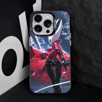 H-Hollow Knight Silksong Phone Case For iPhone 16,15,14,13,12,11,8,7,Pro,Max,Plus,Mini,XS,SE Anti Fall Black Matte Hard iPhone14pro
