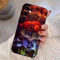 Five-Nights-At-Freddys F-Fnaf Phone Case For Samsung Galaxy A73,A72,A71,A70,A53,A52,A51,Soft Silicone Black Cover Samsung a51 4g
