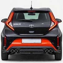 Nauja Chromuota Juosta Toyota Aygo X - Ideali Jūsų Automobilio Puošmena