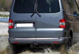 Vw Transporter T6 - Listwy Chrom Na Bagażnik Drzwi