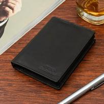 Men's Black Leather Wallet Rfid Leather Beltimore