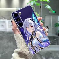 G-Genshin Impact S-Skirk Phone Case For Samsung Galaxy A91,80,73,72 ,71,53,52,32 ,31,22,21s,20,Transparent Case Samsung a30 a20