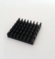 Aluminum Heatsink 25X25X5Mm Blacked