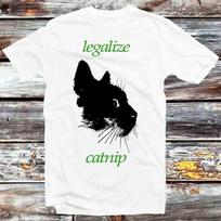 Legalize Catnip Madness Cat Weed T Shirt Mens Womens Tees Top B1193 M