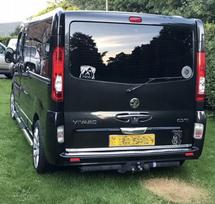 Opel Vivaro E7 F7 J7 Chromuota Chromuota Juosta Galinės Dovanos