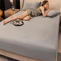 Nėra pagalvės užvalkalo, pliušinis šiltas paklodės lovatiesė flanelinė stora lova čiužinio užvalkalas, lovos apsauginės paklodės 90x200cm Only Sheet