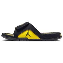 Air Jordan Hydro 4 Retro Šlepetės Thunder Vyriški Sportbačiai Geltoni Juodi Tour-Yellow 532225-017 40 black