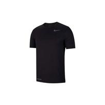 Nike Pro Casual Print Logo Crew Neck Short Sleeve T-Shirt Men Tops Black CJ4612-010 M white