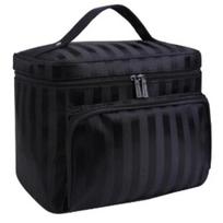 Professional Cosmetic Bag Makeup Bag Travel Organizer Case Beauty Necessary Make up Storage Box Pink white