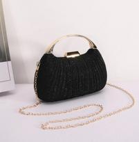 Fashion sense dinner bag handbag small bag diamond-encrusted handbag women's bag one piece 2025 shoulder mini 20*11*7 juoda