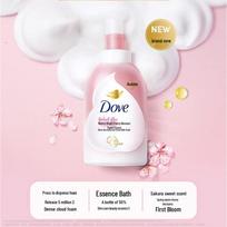 Dove Niacinamide Amino Acid Cherry Blossom Shower Foam