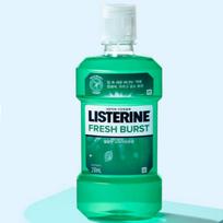 Listerine Fresh Burst Spearmint Flavor 250mL blue