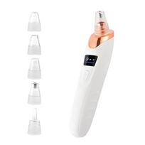 Vacuum Nose Blackhead Remover Facial Suction Cleaner Pimple Extractor Skin Care Beauty Machine balta