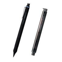 Tombow MONO Mechanical Monograph Black Mono Stick Black Pencil, Fine, 0.5mm, + Pen-Shaped Eraser, Set, PCB-211AAZ juoda