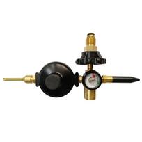 Helium Balloon Inflator Regulator Helium Balloon Filler 0-3000PSI Helium Tank Regulator Filler for CGA580 Tank Valves 1