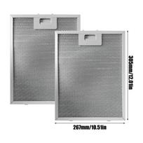 2pcs Range hood filters High efficiency grease filtration Prevents grease from entering the ventilation system Kitchen Tools