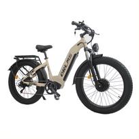 ORLMS MN-6 Dual Motor Electric Bike,52V 23Ah Battery,Hydraulic Disc Brakes geltona