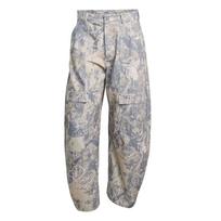 Adidas Originals FW25 Drobės Krovinių Darbinės Kelnės Patogios Madingos Laisvos Sportinės Laisvalaikio Darbinės Kelnės Vyriškos Kelnių Dalis KG6443 28