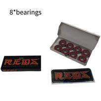 Durable Reliable Skateboard Bearings For Longboards Rollerblades Electric Skateboards Available In Black Red White