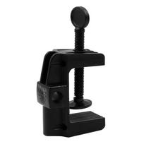 Cantilever Bracket Clamp Non-Slip Broadcast Mic Stand Clamp C Shape Table Mount Clamp for Microphone Desk Lamp Ringlight 5.2x2.48x1.34inch