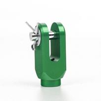 6mm/8mm Rear Brake Rod Joint Clevis Aluminum Alloy CNC Motorcycle Accessories Light Weight Durable for CR125/250 CRF250/450 Green-6mm