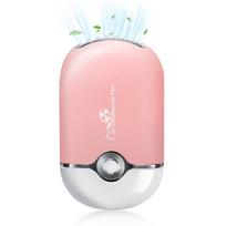 USB Rechargeable Portable Mini Eyelash Fan for Eyelash Extension Supplies Handheld False Eye Lashes Fan Dryer Air Cooling Blower rožinė