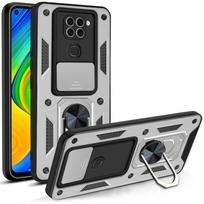 For Xiaomi Redmi Note 9 Case Redmi Note 9 4G Cover Magnetic Ring Holder Armor Phone Case Slide Camera Protect Back Cover Redmi Note 9 4G