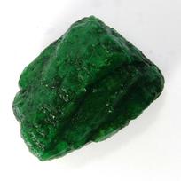 Natural GREEN Emerald Huge Size ROUGH 222Ct Earth Mined CERTIFIED Loose Gemstone 42.7 mm žalia